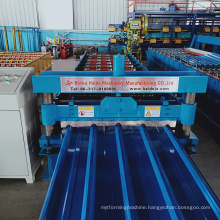 Used metal roof panel roll forming machine/building material machinery manufacture